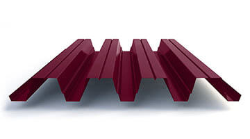 Профлист Н75, RAL 3005 (винный) в Липецке