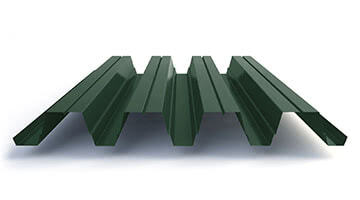 Профлист Н75, RAL 6005 (зелёный) в Липецке